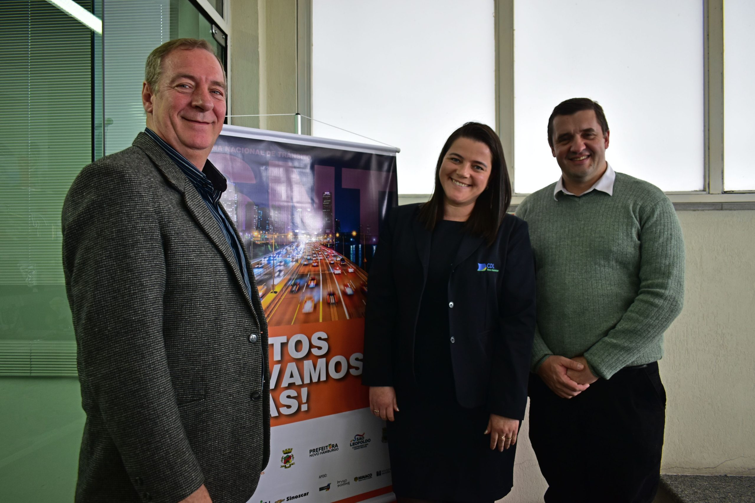 Representantes da CDLNH participam do lançamento da Semana Nacional de